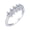 Platinum, variant on 5 Carat (ctw) Platinum Marquise LAB GROWN Diamond Ladies Ladies 5 Five Stone Wedding Anniversary Stackable Ring Band Luxury Collection (D-E Color VS1-VS2 Clarity)