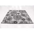 thumbnail image 3 of Unique Loom 3141648 8 x 8 ft. Grand Sofia Square Rug, Black, 3 of 5