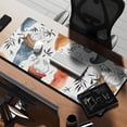 thumbnail image 2 of Long Mouse Pads for Desk,Multicolor Christmas Gnome Pattern Desk Mats on Top Of Desks, Desk Mouse Pad Extra Large with 3mm Non-Slip Base and Stitched Edge for Gaming,Office,Work,Home 35.4x15.7in, 2 of 5