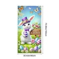 thumbnail image 3 of Décoration de Porte 复活节 180 cm x 90 cm Rideau de Fête en Polyester pour Porte d'Entrée, Mur Ou Jardin, 3 of 9