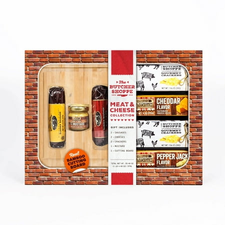 Butcher Shoppe Premium Sausage Gift includes an assortment of food and All products are Shelf Ready