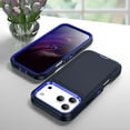 thumbnail image 6 of ELEHOLD for iPhone 17 Pro,Rugged Hybrid Case Military Grade Shockproof Protection Slim Fit Anti-Scratch Heavy Duty Case for iPhone 17 Pro,Darkblue+Royalblue, 6 of 8