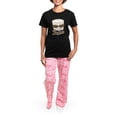 thumbnail image 4 of CafePress - Marsh Mellow Women's Dark Pajamas - Women's Short Sleeve Print T-Shirt and Pants Dark Cotton Pajama Set, 4 of 7