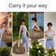 thumbnail image 2 of Joynwell Bolsa Grande Para Esterilla De Yoga Para Hombres Y Mujeres - Bolso Elegante Con 4 Bolsillos Refuerzo De Yoga Duradero Se Adapta A Todas Tus Cosas Ligero Y Fácil De Transportar Khaki - 30, 2 of 5