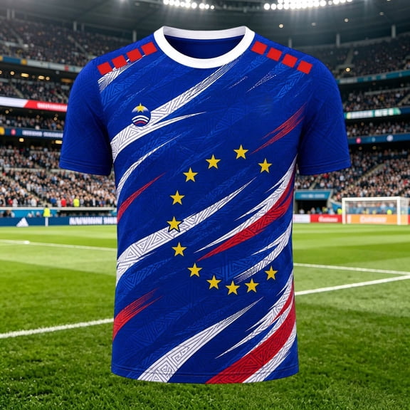 Mens Soccer Shirt Cabo Verde Raglan Tops Short Sleeve Cape Verde Print T Shirt Casual Top Sports Fan Casual Tops Tee L