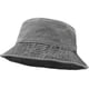 thumbnail image 5 of Sombrero de algodón para mujer, sombrero de pescador de verano, cubo, color sólido, transpirable, sombrero para el sol, plegable, escalada de montaña, viajes de ocio, 5 of 5