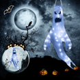 thumbnail image 2 of Maojin Decoración De Halloween Lámpara De Queroseno Portátil De Halloween Led Luz Nocturna Colorida, 2 of 9