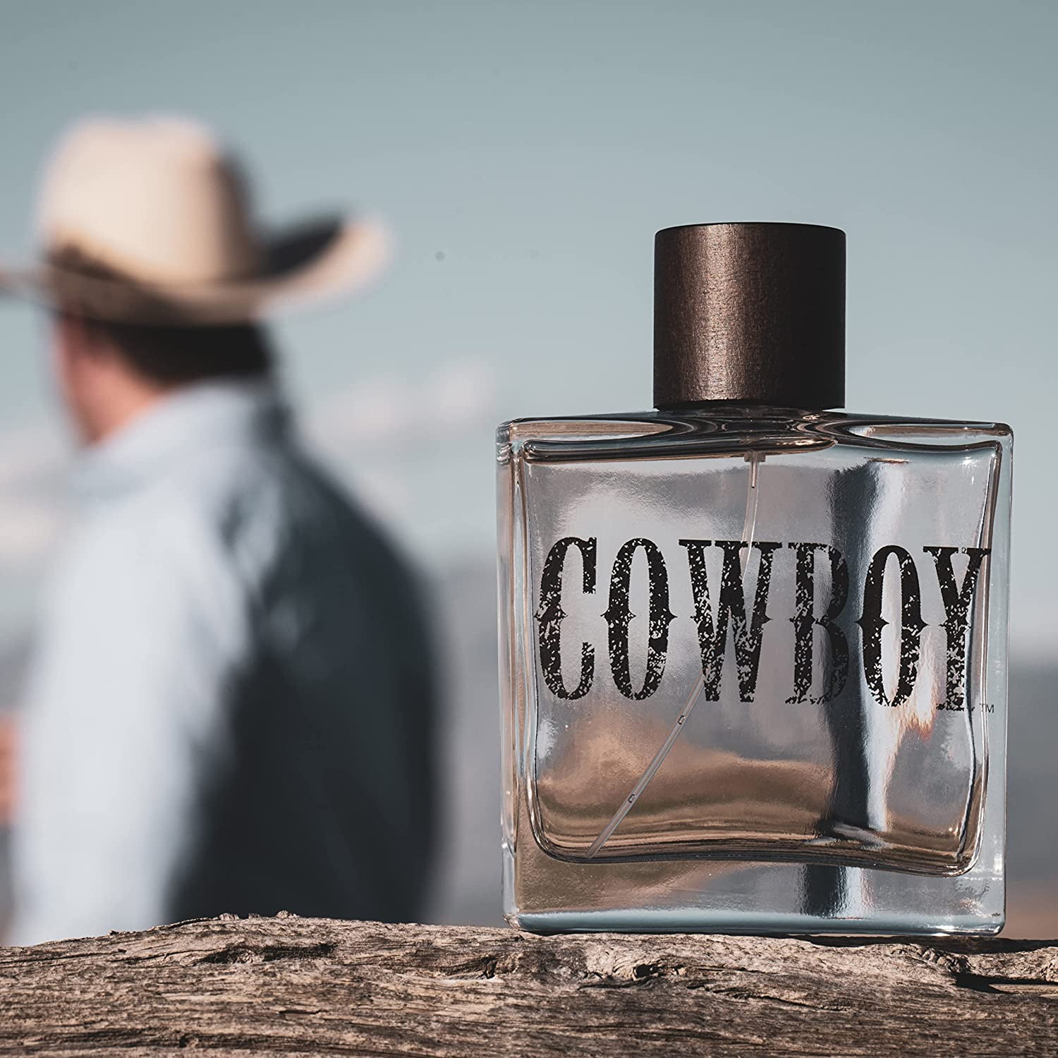 Tru Western Cowboy Men's Cologne, 3.4 fl oz (100 ml) - Woodsy, Warm, Rugged