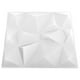 thumbnail image 3 of Paneles de pared VidaXL 3D Diamond White EPS resistentes al agua x12, 3 of 5