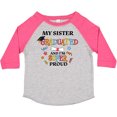 thumbnail image 3 of Inktastic My Sister Graduated and I'm Super Proud Boys or Girls Toddler T-Shirt, 3 of 5