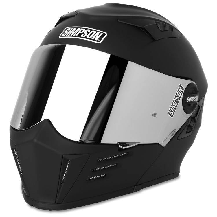 Simpson Racing M59XL3 Mod Bandit Motorcycle Helmet Adult XL Matte Black