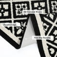 thumbnail image 4 of Vaukki 2'x6' Washable Non Slip Runner Rug for Hallway Entryway Kitchen Laundry Room, Black, 4 of 5