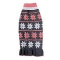 thumbnail image 1 of EFINNY Winter Warm Pet Dog Clothes Star Print Sweater Dress Clothing For Chihuahua Pug Pet Puppy Dog Knitting Skirt, 1 of 6