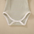 thumbnail image 5 of Kogui Baby Rompers Boy Short Sleeve Baby Romper Ultra Soft Baby Short Sleeve Bodysuit Breathable Summer Sleepwear Unisex 0 3 6 9 12 18 24 Months (Light Green,0-3 Months), 5 of 8