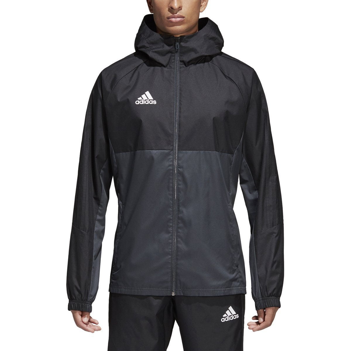 adidas Men's Soccer Tiro 17 Rain Jacket 