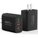 thumbnail image 1 of Bloque de cargador de pared USB C, 40 W, 4 puertos, carga rápida, paquete de 2, 1 of 7