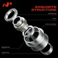 thumbnail image 4 of A-Premium Alternator Freewheel Clutch Pulley Compatible with Nissan Sentra 2013-2019 1.8L, 6 Grooves Clockwise, 4 of 6