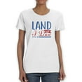 thumbnail image 1 of Land That Love T-Shirt Women -Image by Shutterstock, Female x-Large, 1 of 4