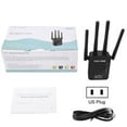 thumbnail image 2 of Repetidor WiFi 300m Amplificador de señal de enrutador inalámbrico 2,4g Extensor de rango Compatible con cliente WISP AP, enchufe de EE. UU. Vogacara EL001315-03B, 2 of 2
