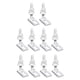 thumbnail image 1 of 10 piezas de perno de para asiento de inodoro, fácil instalación, tornillos de fijación para tapa de inodoro, tornillos de ajuste para baños, 1 of 9