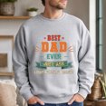 thumbnail image 4 of Jollimate Custom Best Dad Ever Sweatshirt, Custom Father Gift, Dad Birthday Gift, Vintage Dad Sweatshirt, 4 of 6