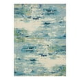thumbnail image 3 of Unique Loom Chromatic Collection Area Rug - Avalon (9' 6" x 13' 1" Rectangle Light Blue/Gray), 3 of 7