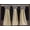 Yellow, variant on Ticking Stripe Wraparound Snap Hanging Towels (Set of 2) by Penny's Needful Things (Black) (Terrycloth Color: White)