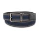 thumbnail image 2 of Cinturón Tommy Hilfiger reversible negro, gris y azul marino - talla pequeña, 2 of 6