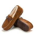 thumbnail image 6 of Fireside by Dearfoams Men's Forster Genuine Shearling Moccasin, 6 of 8