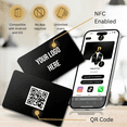thumbnail image 3 of Generic Personalized Plastic NFC Business Card NTAG213 Custom Digital Contact Sharing Card, 3 of 8