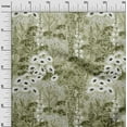 thumbnail image 3 of oneOone Silk Tabby Light Green Fabric Asian Floral Botanical Flower Craft Projects Decor Fabric Printed By The Yard 42 Inch Wide, 3 of 4