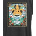 thumbnail image 3 of Pokémon - Dragonite Stained Glass  - Women's Short Sleeve Graphic T-Shirt, 3 of 5