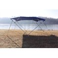 thumbnail image 2 of New Royal Blue Vortex Pontoon / Deck Boat 4 Bow Bimini Top 8' Long, 91-96" Wide, 54" High, Complete Kit, Frame, Canopy, and Hardware, 2 of 6