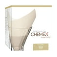 thumbnail image 4 of Chemex Coffee Filters, White, Not Bleached, Prefolded Square Paper, 2  Packs, 4 of 6