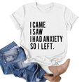 thumbnail image 1 of B91xZ Womens Tops Été 2024 T-Shirt Basique Col Rond Manches Courtes, Blanc S, 1 of 4
