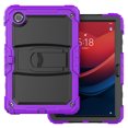 thumbnail image 2 of Allytech Shockproof Case for Lenovo Tab M11 11 Inch 2024, Lenovo Tab M11 Case with Screen Protector/Pencil Holder, Rugged Hybrid Bumper Shoulder Strap Kids Friendly All-Round Protective Cover,Purple, 2 of 8