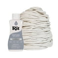 thumbnail image 1 of Dye Your Own Macrame Kit – Rit Dye & Cotton Rope – ½ & ¼ Inch – 8 Fluid Ounces – Arts and Craft DIY Decorations, Projects, & Gifts, 1 of 5