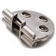 thumbnail image 2 of Gemlux Boat Hatch Butt Hinge 2190 | 2 3/4 x 1 1/2 Stainless Steel, 2 of 3
