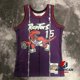 thumbnail image 2 of Hombres Camiseta 2023NBA Toronto Raptors Vince Carter Purple 1998-99 Hardwood Classics Camisa De Baloncesto Jersey, 2 of 4