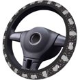 thumbnail image 3 of Cute Baby Sloths Steering Wheel Covers, Anti Slip Elasticity Car Accessories Steering Wheel Protector Universal 15 Inch for Women Man, 3 of 7