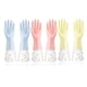 thumbnail image 1 of Guantes de Limpieza para Lavavajillas 3 Pares - Guantes de Goma Reutilizables Antideslizantes LavanderíA Cocina JardineríA Guantes DoméSticos 42CM, 1 of 5