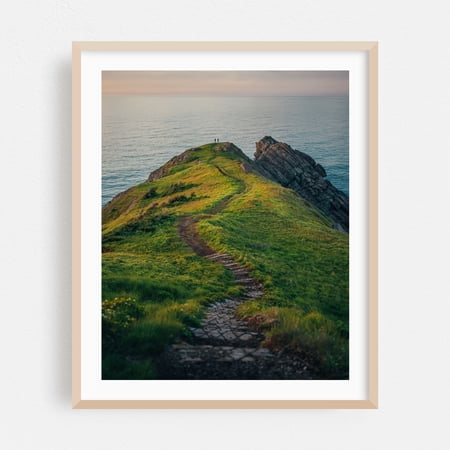 Torbay Point, St. John's - St. John's Newfoundland and Labrador Canada Photography Oak Framed Wall Art Print 16 x 20 inches