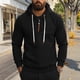 thumbnail image 1 of pstuiky camisa de manga larga para hombre, Sudadera con capucha y cremallera de color liso para hombre, jersey de manga larga, sudaderas con capucha camisetas de hombre s, 1 of 9
