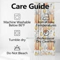 thumbnail image 6 of Fall Harvest Stall Shower Curtain 36x72inches Orange Yellow Pumpkins Shower Curtain Set with Hooks Autumn Yellow Gray Leaves Waterproof Fabric Shower Curtains for Bathroom, 6 of 6