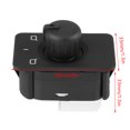 thumbnail image 4 of Side Mirror Switch, Side Mirror Control Button, Plastic Black High-end For  A6 4B2, C5 1997/01 - 2005/01 For  A3 8L1 A6 4B C5 1997-2004, 4 of 8