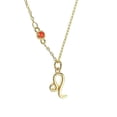 thumbnail image 2 of Collar con dije signo zodiaco Virgo chapa de oro 18k, 2 of 4