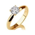 thumbnail image 2 of 9.00MM VS Moissanite Engagement Ring (2.26 ct Moissanite Weight, 2.7 ct dew) Round Shape 14K Gold, 2 of 3