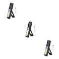 thumbnail image 4 of Toystoory LED USB recargable luz de trabajo linterna portátil luces 180 grados ajustable 4 modos antorcha colgante de mano azul Type1 NO1, 4 of 6