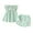 Mint Green, variant on Ruyang Girls Toddler Outfits 3D Flower Ruffle Sleeveless Dress Top Shorts 2 Piece Suit Kids Spring Summer Pant Dresses