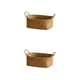 thumbnail image 2 of Monstrate Versátil cesta de frutas tejida con algas marinas para soluciones de almacenamiento elegantes que no se deforman o deforman METRO 2Conjunto, 2 of 6